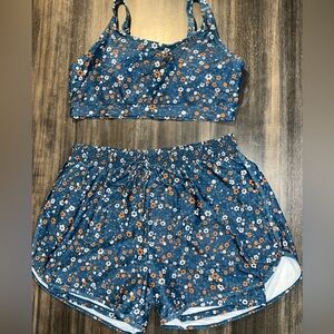 Top and Shorts Swimsuit